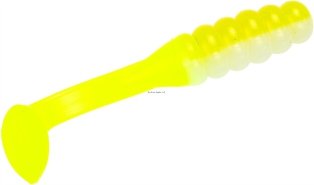 Strike King Mr. Crappie Slabalicious Swimbait, 2", Acid Rain, Floating,15pk