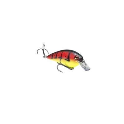 Strike King Pro Model 3XD Extra Deep Dive Rattle Crankbait, 3 1/4&quot;, 7/16 oz, Green Tomato, Floating,1pk
