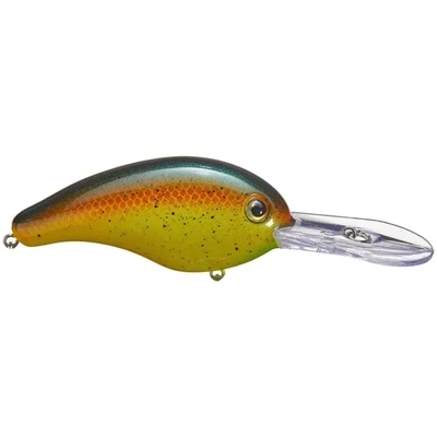 Strike King Pro Model 3XD Extra Deep Dive Rattle Crankbait, 3 1/4&quot;, 7/16 oz, Powder Blueback Chartreuse, Floating,1pk