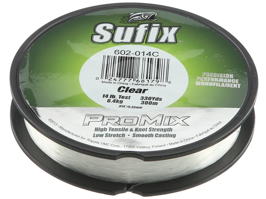 Sufix 602-020CB ProMix Low-Memory Monofilament Line, 20 Lb Clear Blue