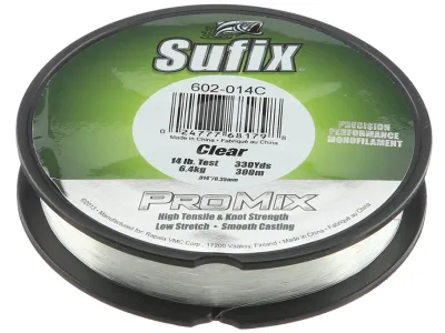 Sufix 602-020CB ProMix Low-Memory Monofilament Line, 20 Lb Clear Blue
