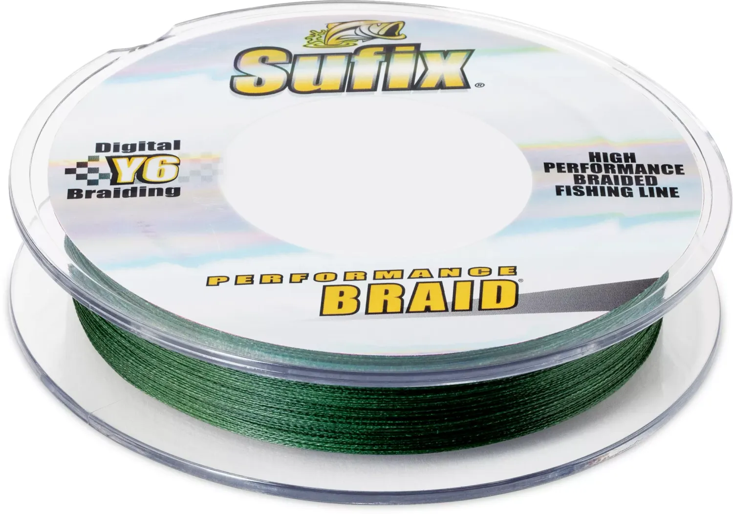 Sufix  Performance Braid 65lb 100yd Lo-Vis Green	