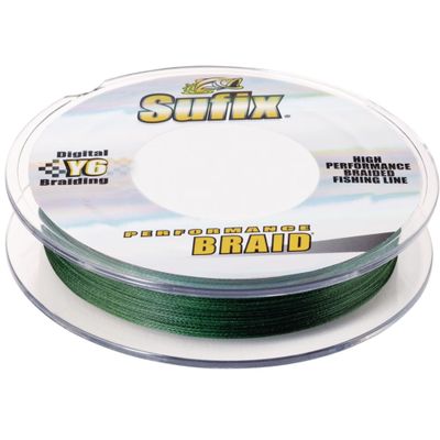 Sufix 663-910G Performance Braid 10lb 100yd Lo-Vis Green	