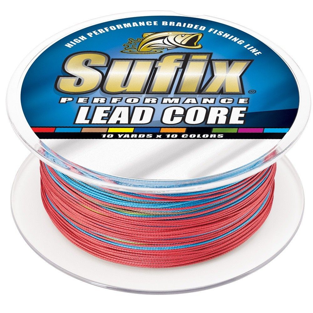 Sufix Performance Lead Core 27lb 200yd Metered Spool