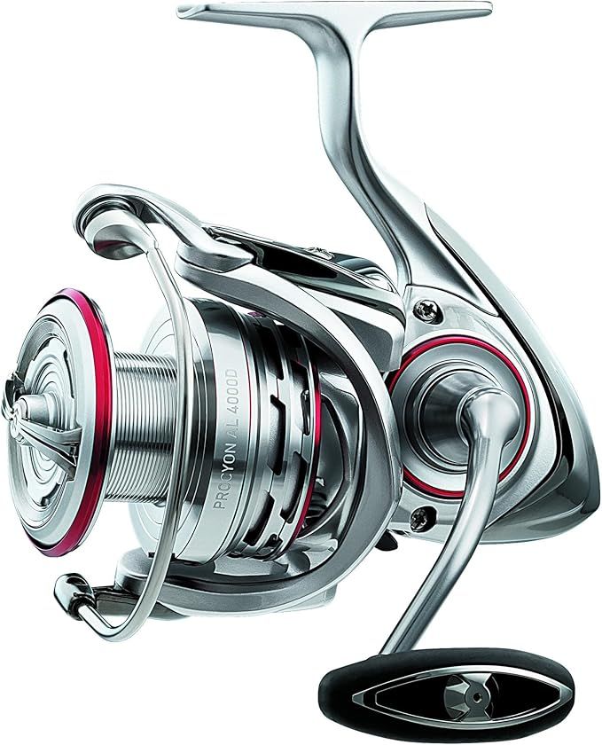 Daiwa PCNALT2000D Procyon AL Spinning Reel, 6BB+1RB, 5.3:1, Braid 8/280, 10/215, 11lbs of Drag