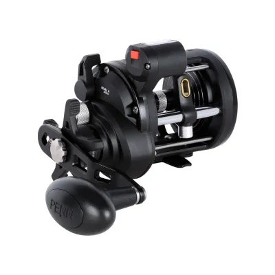 Penn Rival Level Wind 20 sz Line Counter Reel, 2 Brg, 5.1:1 ratio