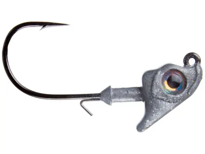 hog farmer stand up swimbait head 3/4oz. 6/0 green gizzard