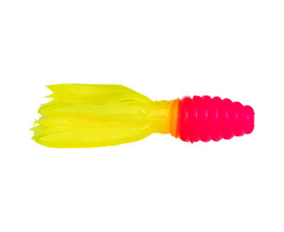 Strike King MRCCT134-83 Mr. Crappie Thunder Tube Bait, 1 3/4", Hot