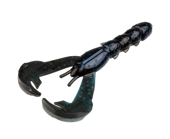 Strike King RGBC-808 Rage Baby Craw  Black Blue Swirl, 9pk