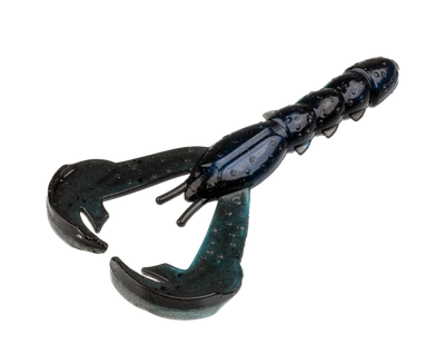 Strike King RGBC-808 Rage Baby Craw  Black Blue Swirl, 9pk