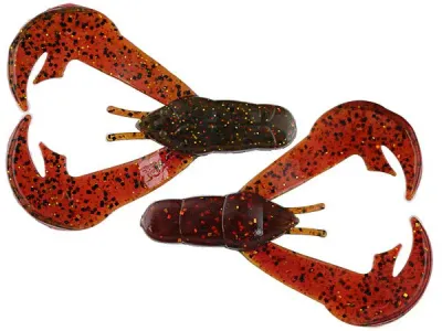 Strike King RGCHK-135 Rage Tail Rage Chunk, 3", Falcon Lake Rage