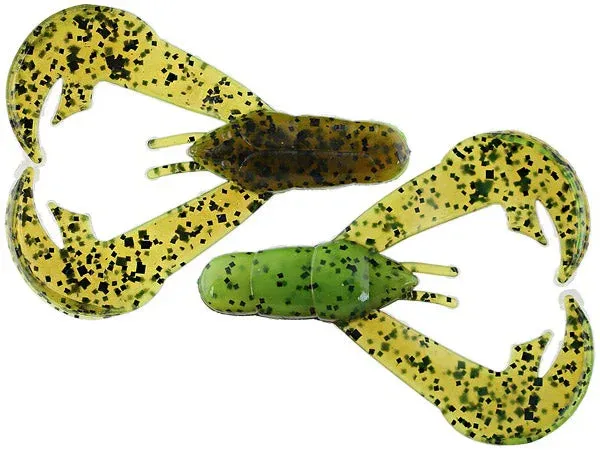 Strike King RGCHK-100 Rage Tail Rage Chunk, 3", Summer Rage Craw