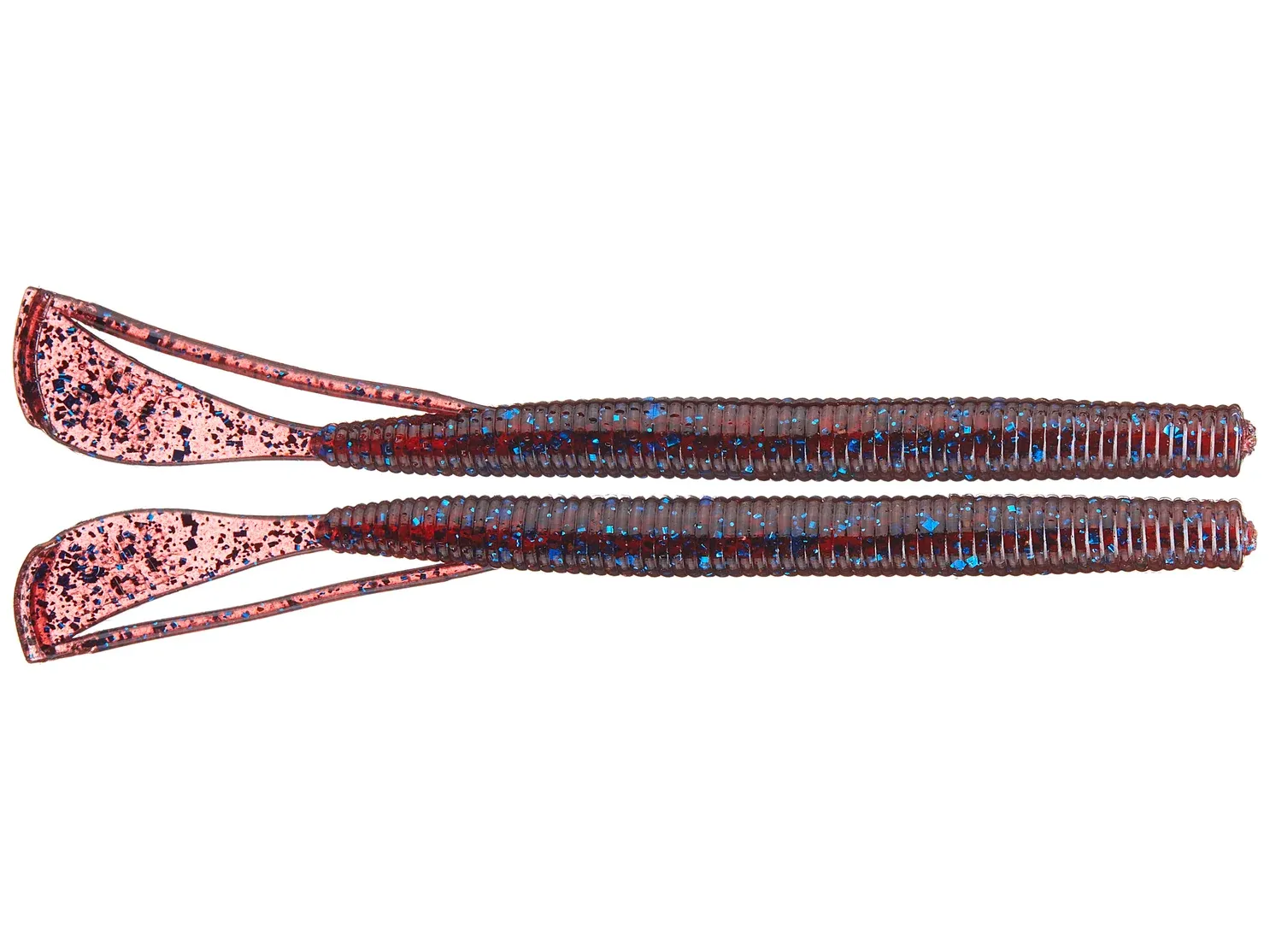 Strike King RGCUT7-7 Rage Cut-R-Worm 7", Plum