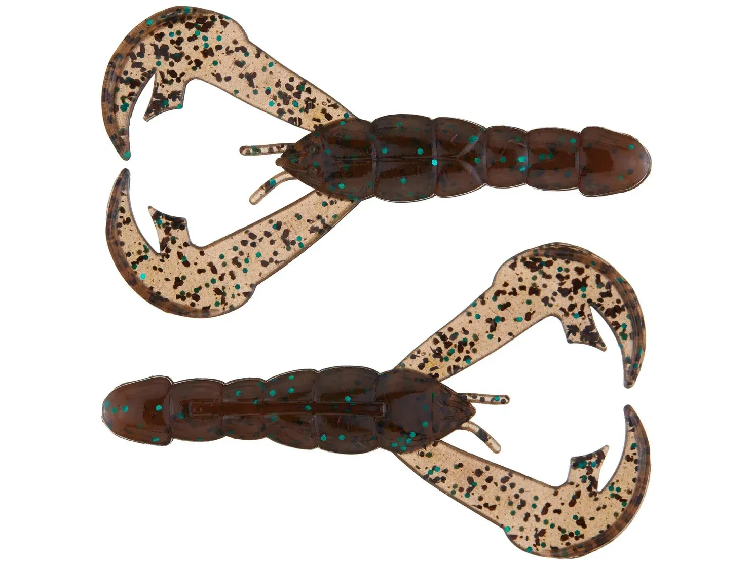 Strike King RGCRW-103 Rage Tail Rage Craw, 4", Dirt,7pk