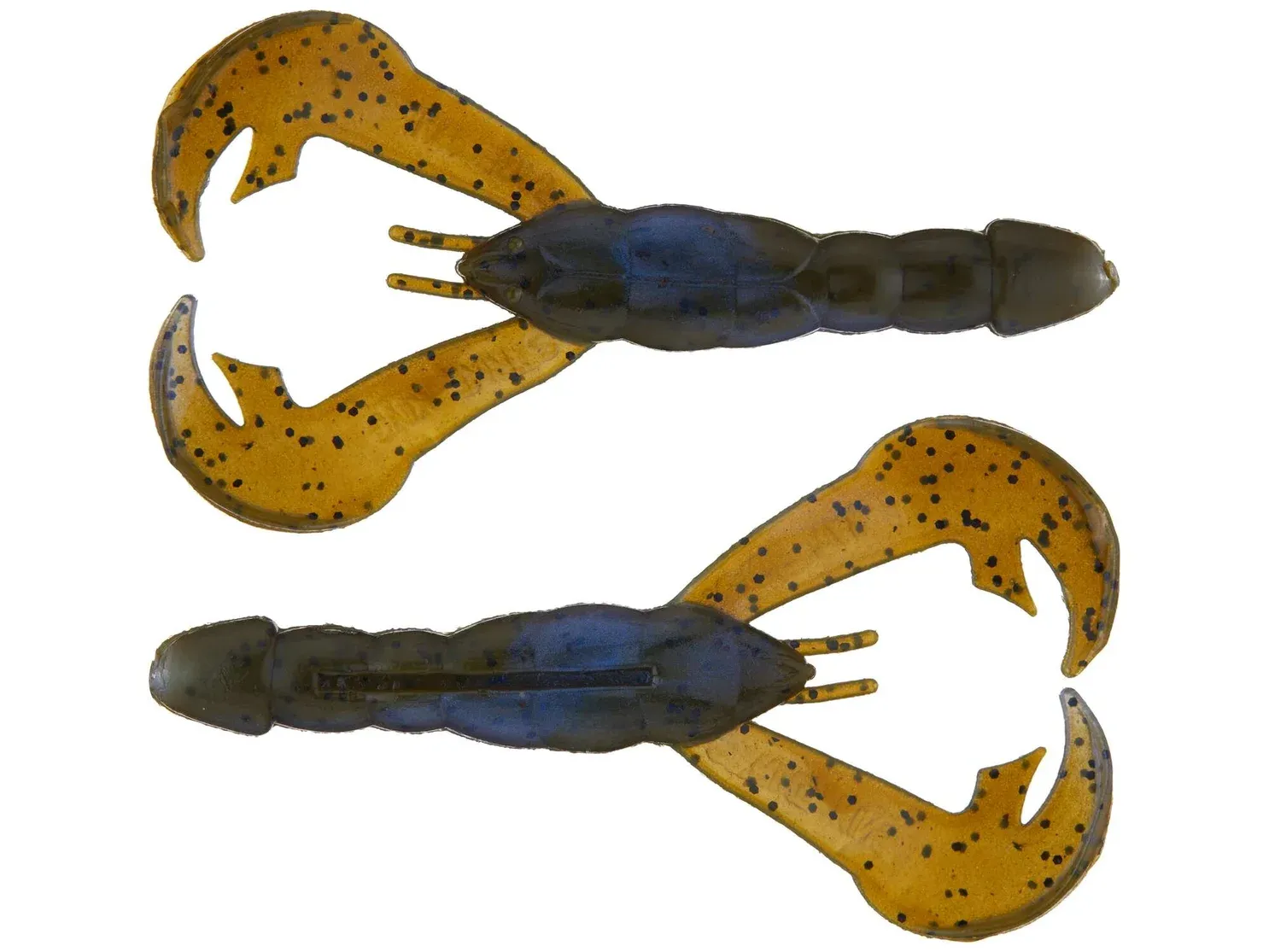 Strike King RGCRW-108 Rage Tail Rage Craw, 4", Blue Rage Rage Craw