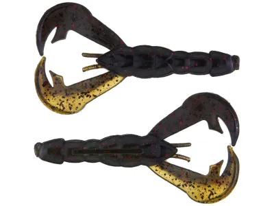 Strike King RGCRW-51 Rage Tail Rage Craw, 4", California Rage Rage Craw