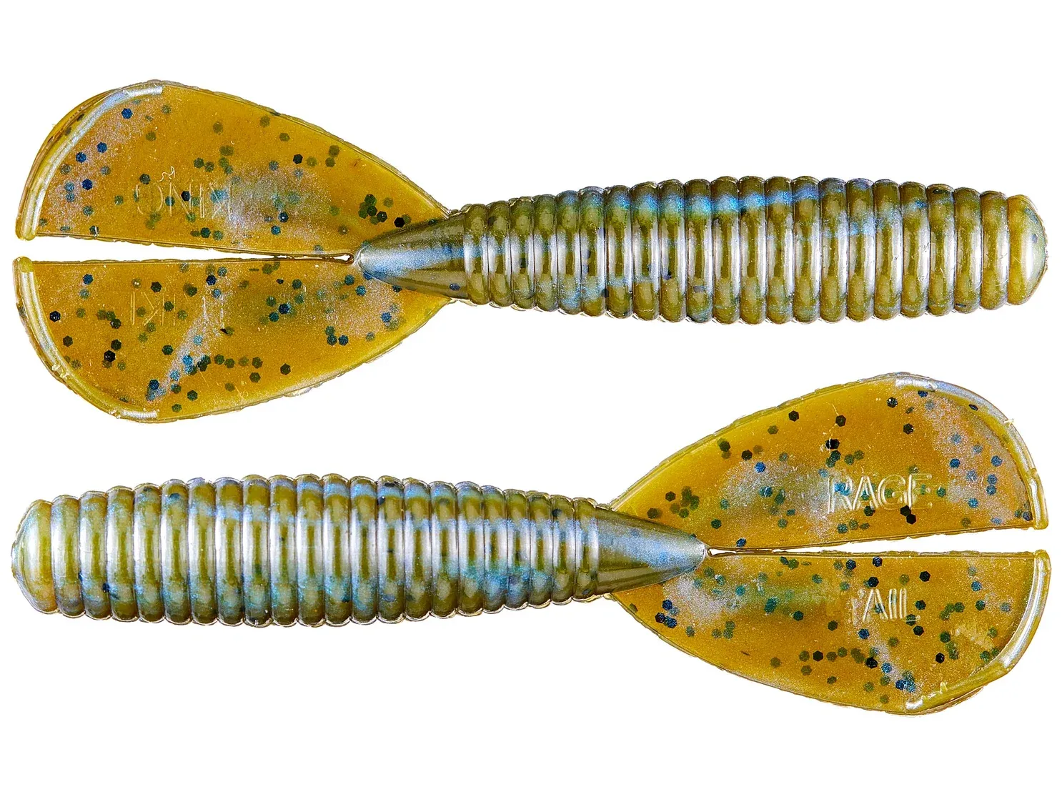 Strike King RGMAGM-108 Rage Magnum Menace Grub 4" , Blue Craw