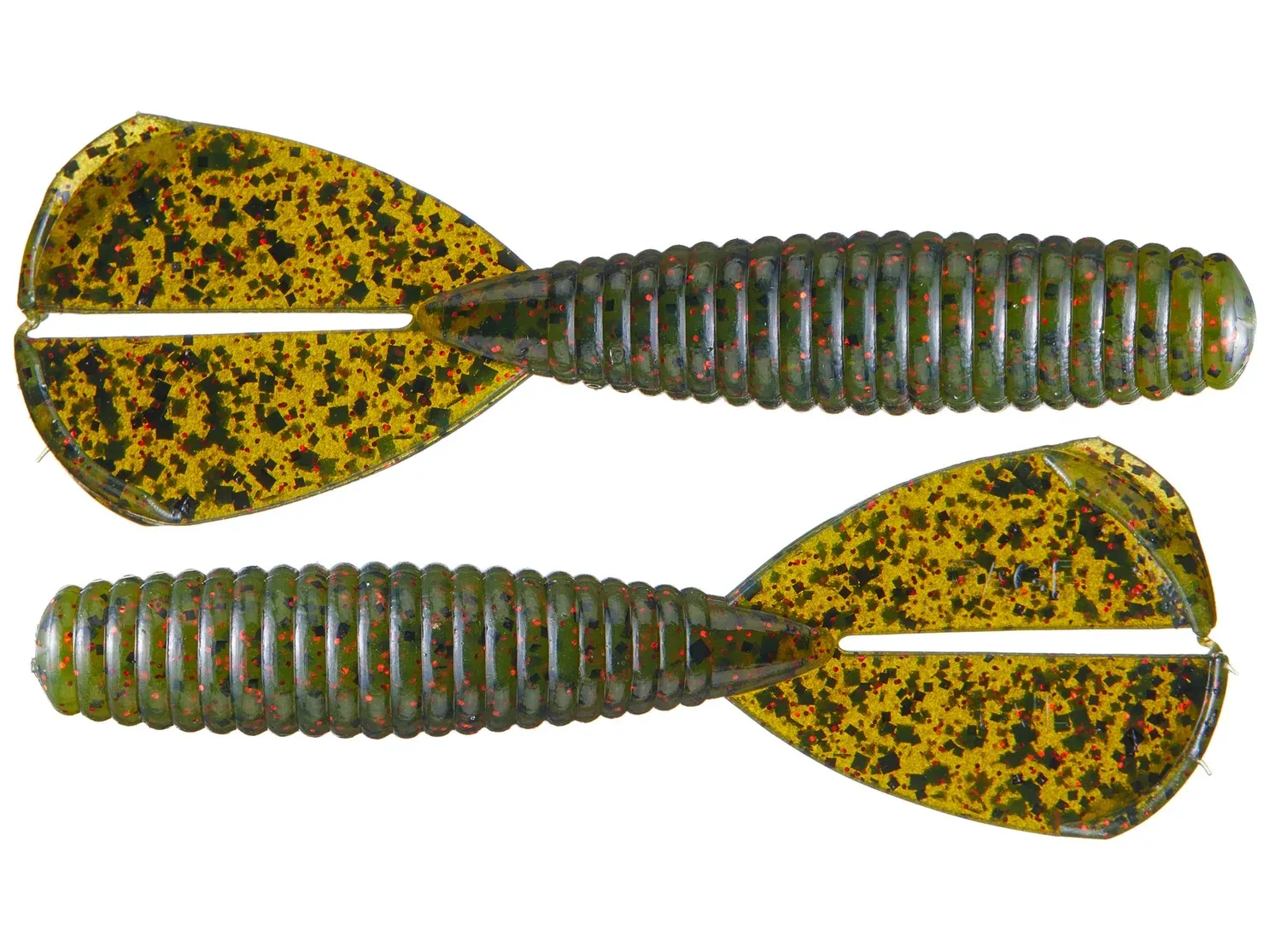 Strike King RGMAGM-18 Rage Magnum Menace Grub 4" , Watermelon Red