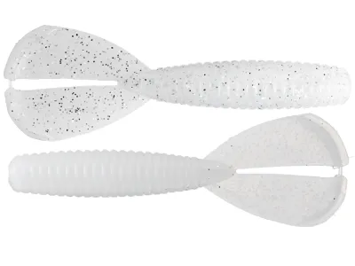 Strike King RGMAGM-266 Rage Magnum Menace Grub 4" , Pearl Flash