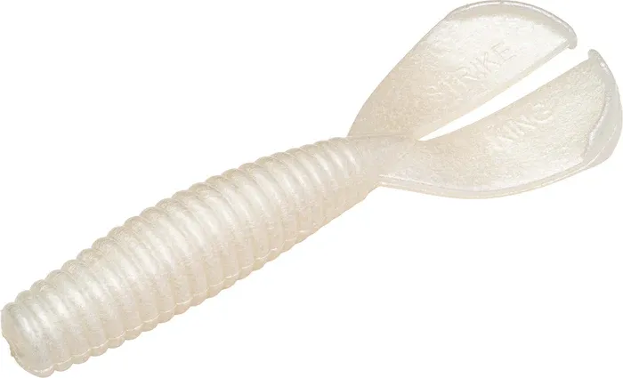 Strike King RGMAGM-84 Rage Magnum Menace Grub 4" , Pearl
