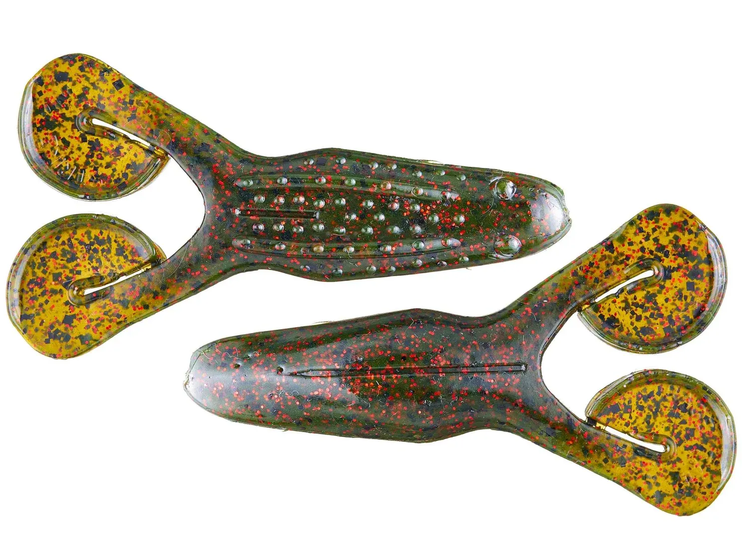 Strike King RGTD-18 Rage Tail Rage Toad, 4", Watermelon Red Flake, 5pk