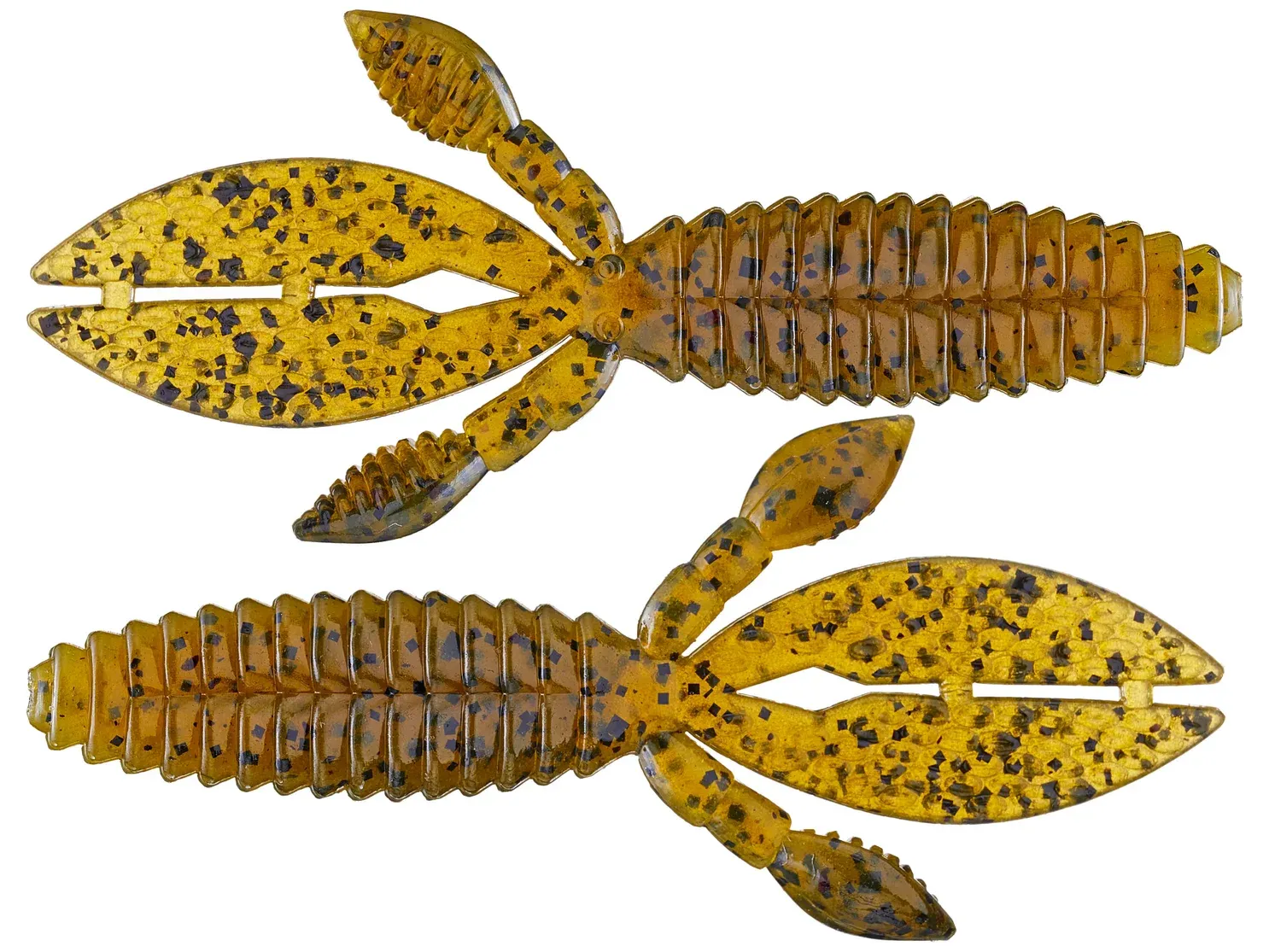 Strike King RO3-46 KVD Perfect Plastics Baby Rodent, 3", Green