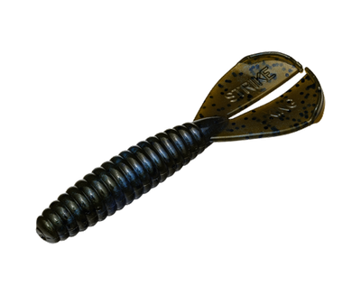 Strike King RGTTMG-108 Rage Tail Rage Menace Grub, 4", Blue