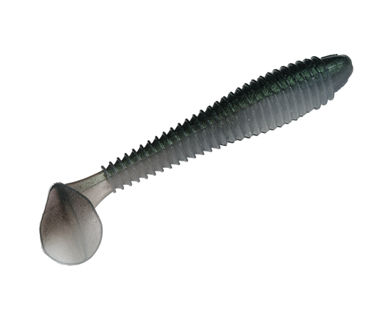 Strike King RGSW334-568 Rage Tail Rage Swimmer 3 3/4", Green Gizzard