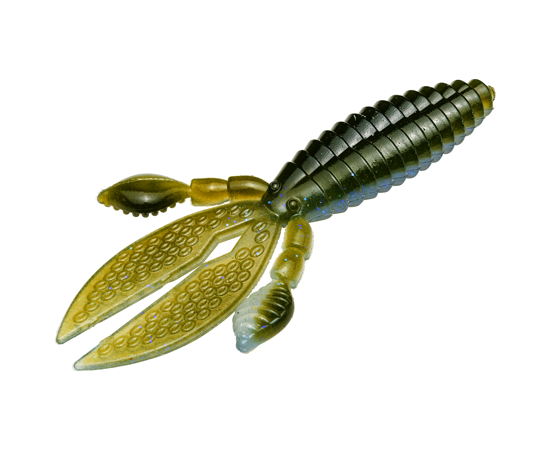 Strike King RO4-850 KVD Perfect Plastics Rodent, 4", Moon Juice