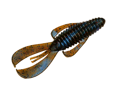 Strike King Rage Mag Bug 4.5 Blue Craw Red Flake 6pk