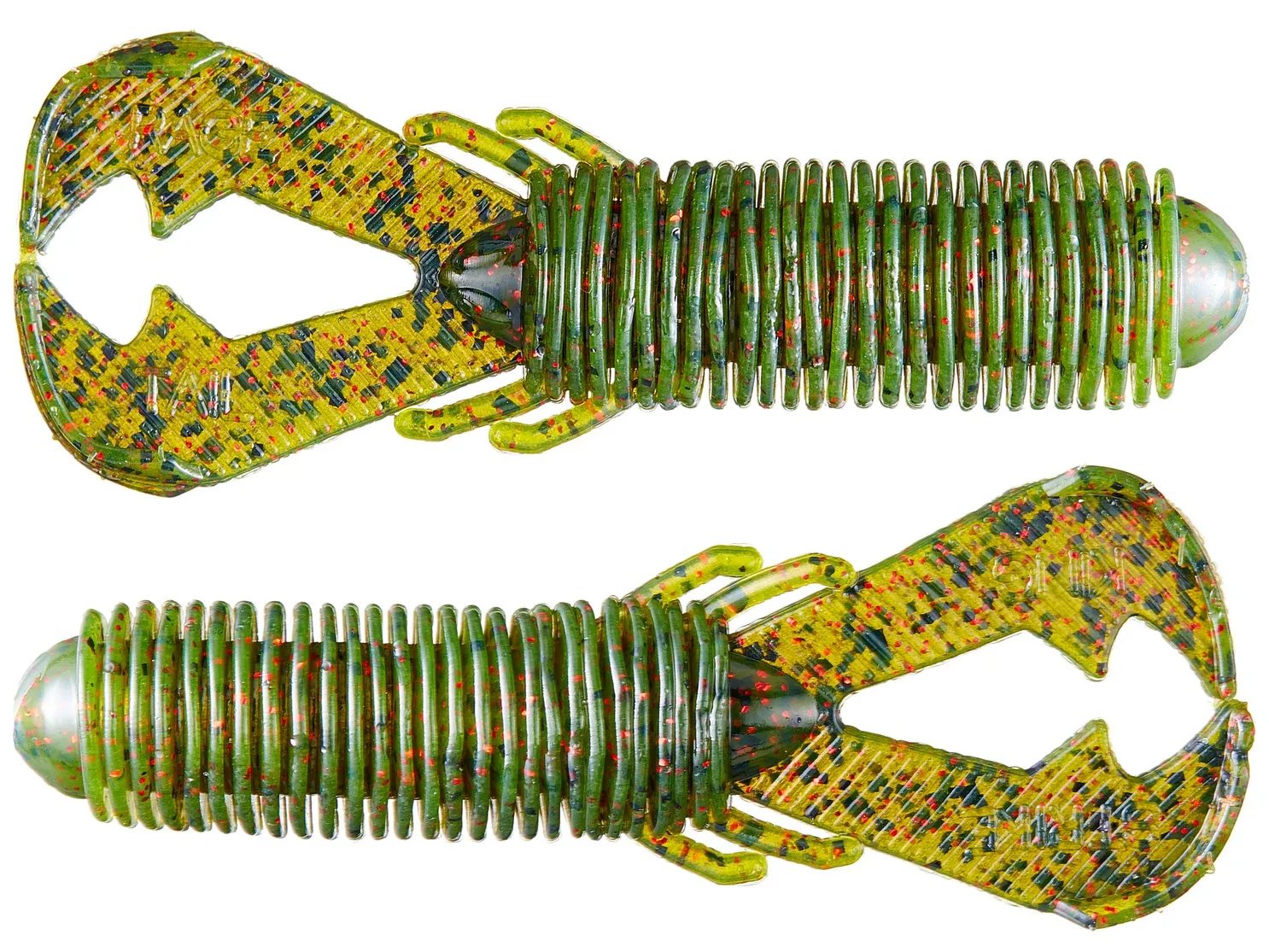 Strike King Rage Punch Bug  3.5'' Watermelon Red Flk 7pk