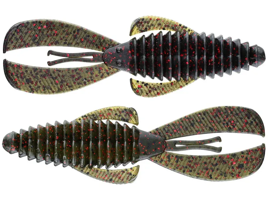 Strike King Rage Tail DB Bug, California Craw 