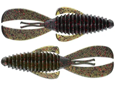 Strike King Rage Tail DB Bug, California Craw 