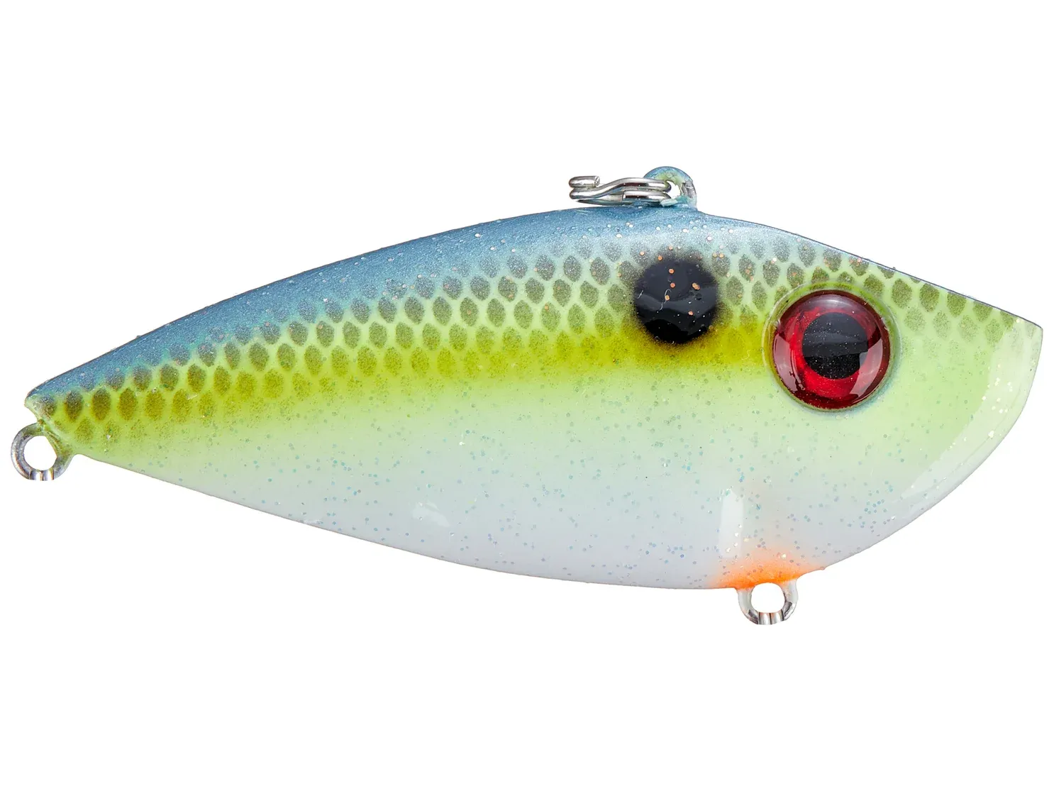 Strike King Red Eye Shad Tun, 1/2oz Chartreuse Sexy Shad