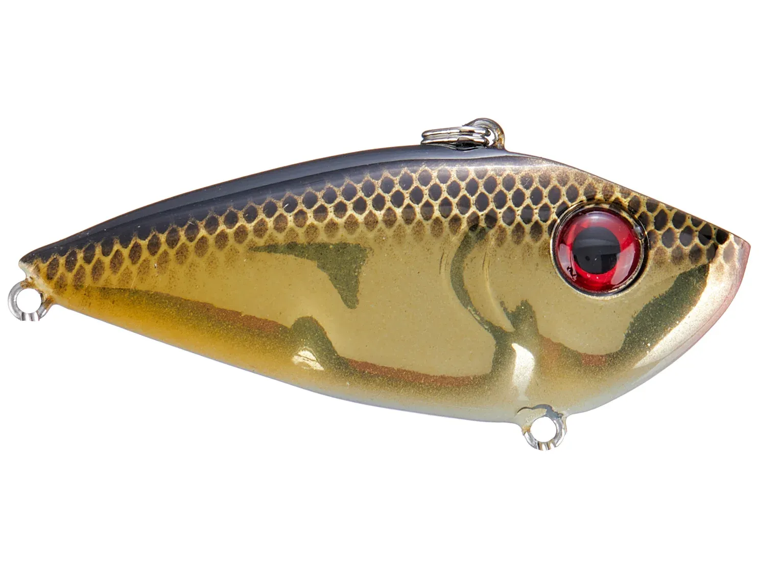 Strike King Red Eye Shad Tun, 3/4oz Gold Black Back