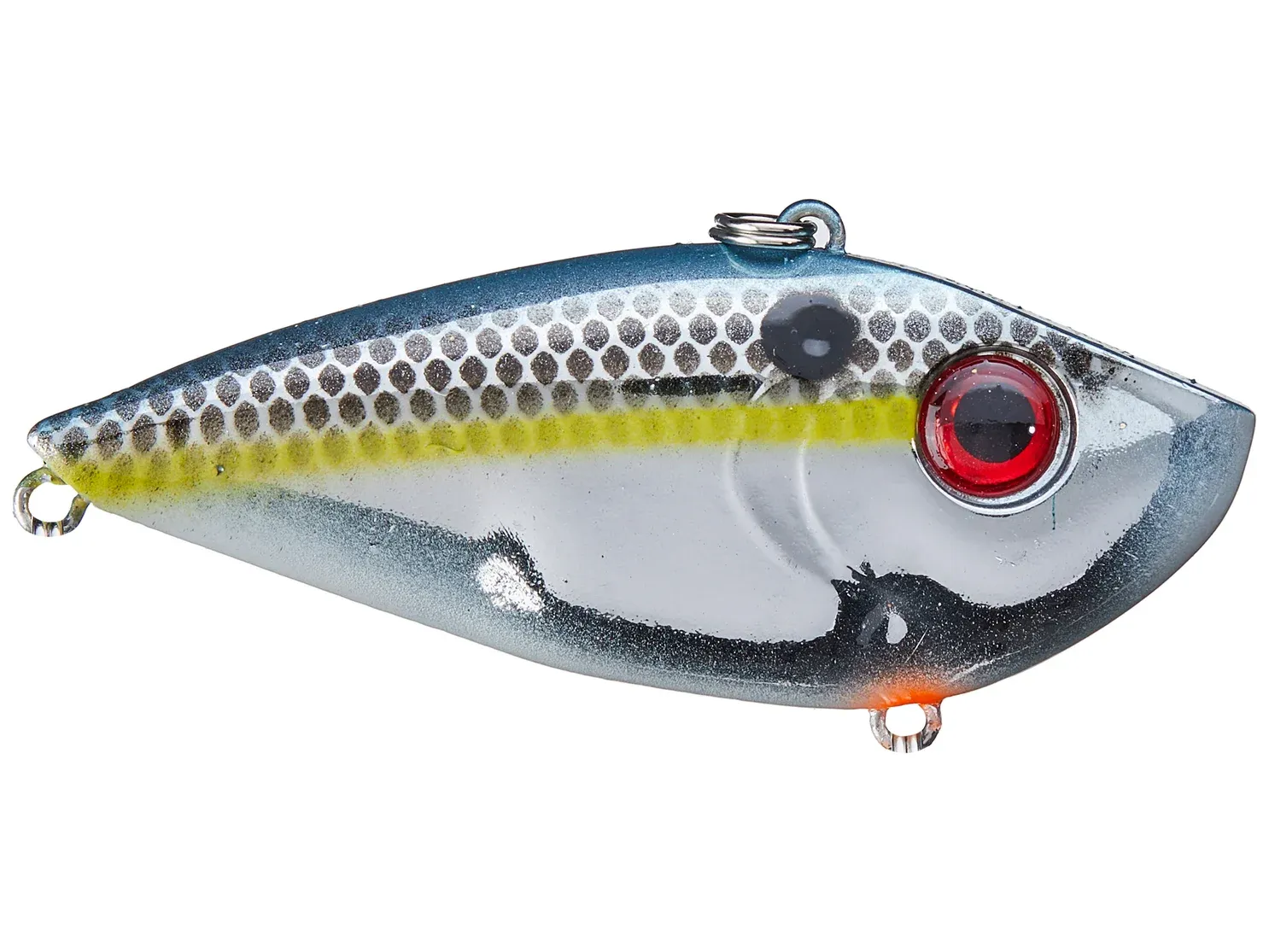 Strike King Red Eye Shad, 1/2oz Sexy Shad Chrome