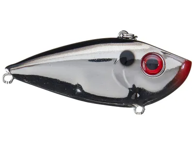 Strike King Red Eye Shad, 1/4oz Chrome Black