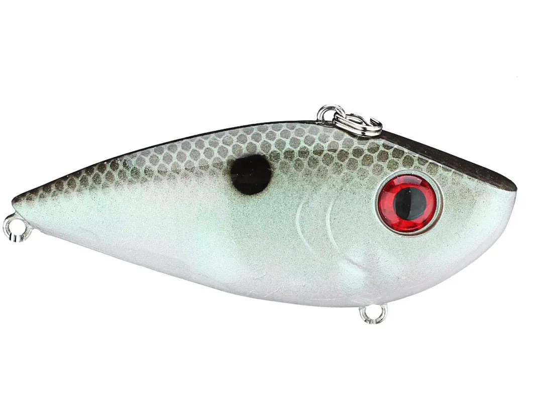 Strike King Red Eye Shad, 1/4oz Green Gizzard Shad