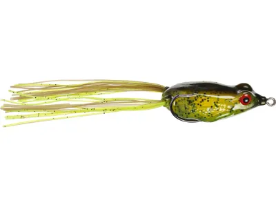 Strike King SFKVD-179 KVD Sexy Frog Hollow Body Rattle Bait, 2 1/2" Watermelon Green Pumpkin Back