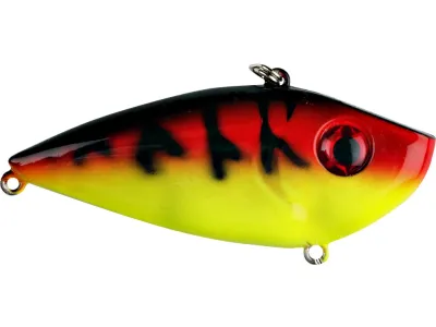 Strike King Red Eye Shad, 3/4oz Red Craw Chartreuse