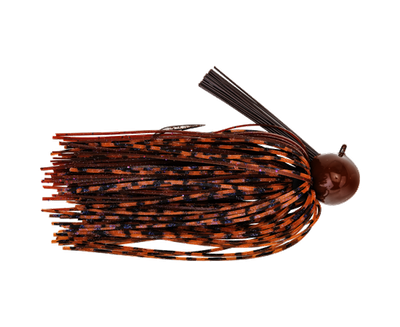 Strike King TDJ12-51 Tour Grade Football Jig, 1/2 oz, Peanut Butter