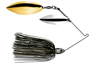 Strike King TG Spinner W/W, 1/2oz Olive Shad