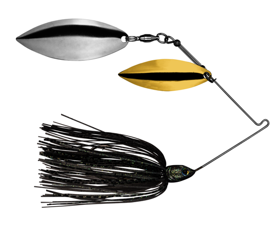 Strike King TG Spinner W/W, 3/8oz Mouse