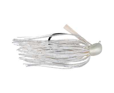 Strike King TGSKJ38-10 Tour Grade Skipping Jig 3/8 oz, White,1pk