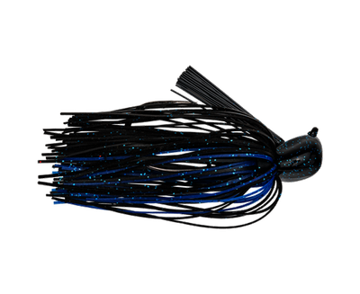 Strike King TGSKJ12-2 Tour Grade Skipping Jig 1/2 oz, Black Blue 1pk