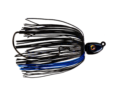 Strike King TGSSJ14-2 Tour Grade Swinging Swim Jig, 1/4 oz, Black