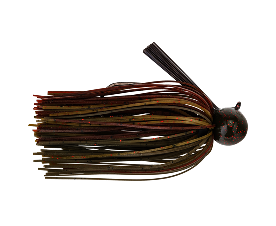 Strike King Tour Grade Football Jig, 1/2 oz, Green Pumpkin