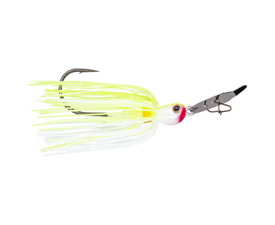 Strike King Thunder Cricket 5/8oz Chartreuse/White