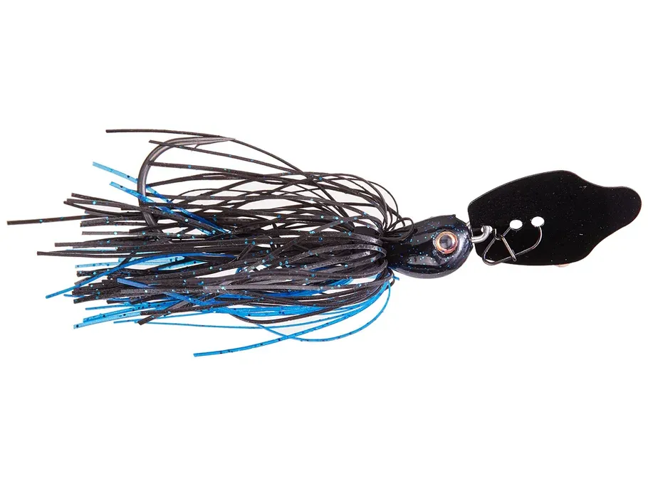 Strike King Thunder Cricket, 1/2oz Black/Blue
