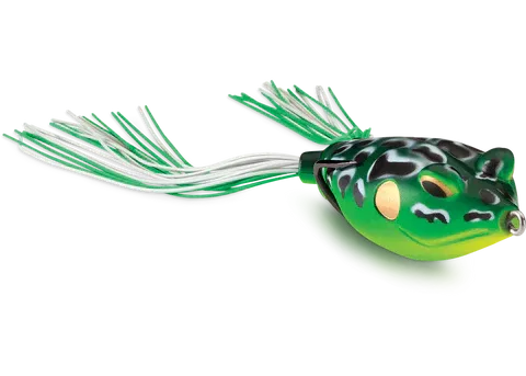Terminator Walking Frog, 3", 11/16 oz, Green Leopard, Floating